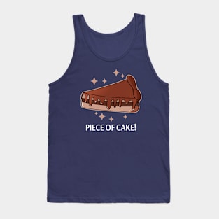 Piece Of Cake Chocolate Meme For Cake Lovers B Tank Top